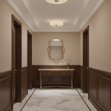 Aurevyn | Art Deco LED Ceiling Light with Adjustable Colour Temperature and Dimmable Brightness