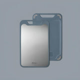 Orzen | Double-Sided Stainless Steel Chopping Board with Rice Husk Side for Safe Cooking