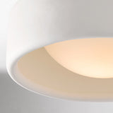 Velari | Minimalist Porcelain Flush Mount Ceiling Light with Gold Finish for Kitchens, Bedrooms & Hallways