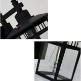 Runae | Vintage Aluminium and Glass Outdoor Wall Light with E27 Fitting for Patio, Garden and Entryway