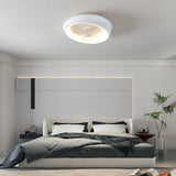 Pelor | Modern Minimalist Ceiling Fan with Stepless Dimmable LED and Remote Control for Bedroom and Living Room