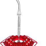 Moriel | Hanging Hummingbird Feeder with 30 Ports and Built-In Ant Guard for Garden and Patio