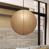 Aurevinae | Contemporary Paper Fabric Pendant Light with Soft Glow for Dining Rooms and Bedrooms