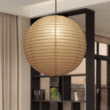 Aurevinae | Contemporary Paper Fabric Pendant Light with Soft Glow for Dining Rooms and Bedrooms
