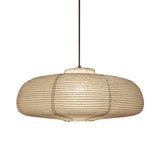 Aurevinae | Contemporary Paper Fabric Pendant Light with Soft Glow for Dining Rooms and Bedrooms