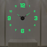 Trevix | Modern Wall Clock 3D Modern Large Decorative Clock with Silent Movement for Home Interiors