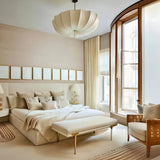 Velara | Contemporary Fabric Pendant Light with Sculptural Cloud Design and Warm Ambient Lighting