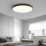 Lunara | Modern Wooden LED Ceiling Light in Natural Warm Tones