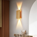 Florynne | Modern Rectangular LED Wall Light in Contemporary Metal Finishes