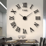 Trevix | Modern Wall Clock 3D Modern Large Decorative Clock with Silent Movement for Home Interiors
