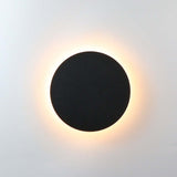 Tarev | Minimalist Round and Square Outdoor LED Wall Light with IP65 Waterproof Rating in Black or White