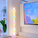 Avenora | Sculptural Column Floor Lamp with 2400lm LED for Modern Living Rooms