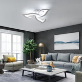 Lysellea | Contemporary Flower Ceiling Light with Integrated LED and Decorative Acrylic Design