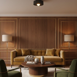 Velmira | Sculptural LED Ceiling Light with 3000K Warm White Glow for Modern Interiors