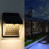 Leri | Solar Outdoor Wall Light with IP65 Rating and Auto Dusk Activation for Garden and Fence