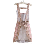 Molixa | Floral Cotton Kitchen Apron with Pockets for Cooking, Baking and Everyday Use