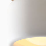 Velari | Minimalist Porcelain Flush Mount Ceiling Light with Gold Finish for Kitchens, Bedrooms & Hallways