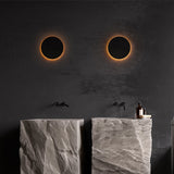 Tarev | Minimalist Round and Square Outdoor LED Wall Light with IP65 Waterproof Rating in Black or White