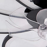 Denor | Modern Ceiling Fan with Dimmable LED, Reversible Motor and Remote Control for Living Room and Bedroom