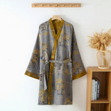 Orlex | Breathable Cotton Kimono Robe for Everyday Comfort and Relaxation