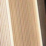 Brenor | Modern Outdoor Wall Light with Ribbed Acrylic Panel and IP68 Rating for Courtyard and Terrace