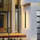 Avenira | Black Outdoor LED Wall Light IP65 for Garden, Corridor and Exterior Walls