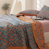 Korina | Organic Cotton Quilt with Breathable 6-Layer Design and Reversible Jacquard Pattern