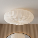 Lunavia | Sculptural LED Ceiling Light with Soft Diffused Glow for Modern Interiors