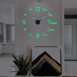 Trevix | Modern Wall Clock 3D Modern Large Decorative Clock with Silent Movement for Home Interiors