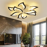 Lysellea | Contemporary Flower Ceiling Light with Integrated LED and Decorative Acrylic Design