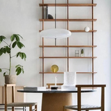 Avelyne | Japandi Eclipse Pendant Light with Acrylic Disc Design for Dining and Living Spaces