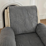 Cozique | Recliner Chair Cover Anti Slip Sofa Protector with Leaf Pattern for Living Room and Home Use