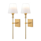 Elarisse | Wireless Rechargeable Wall Light with Remote Control and Modern Metal Design