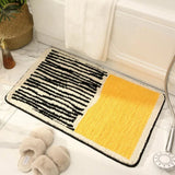 Orvyn | Modern Anti-Slip Bathroom Rug with Soft Polyester Acrylic Blend