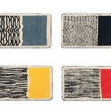 Orvyn | Modern Anti-Slip Bathroom Rug with Soft Polyester Acrylic Blend