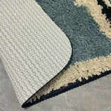 Orvyn | Modern Anti-Slip Bathroom Rug with Soft Polyester Acrylic Blend