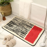 Orvyn | Modern Anti-Slip Bathroom Rug with Soft Polyester Acrylic Blend