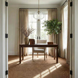 Sirela | Vintage Pumpkin Glass Pendant Light with Coloured Shades for Dining Rooms & Kitchens