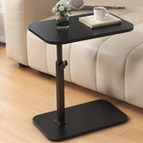 Lorvain | Adjustable Height Side Table in Wood and Metal in Five Colours for Sofa and Bedside Use