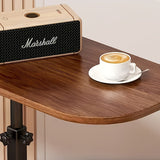 Lorvain | Adjustable Height Side Table in Wood and Metal in Five Colours for Sofa and Bedside Use