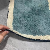 Orvyn | Modern Anti-Slip Bathroom Rug with Soft Polyester Acrylic Blend