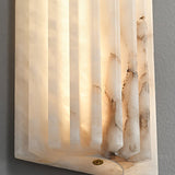 Campbell | Luxury Alabaster Wall Lamp Modern LED Wall Light for Living Room, Bedroom and Hallway Interiors
