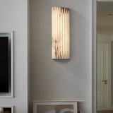 Campbell | Luxury Alabaster Wall Lamp Modern LED Wall Light for Living Room, Bedroom and Hallway Interiors