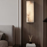 Campbell | Luxury Alabaster Wall Lamp Modern LED Wall Light for Living Room, Bedroom and Hallway Interiors