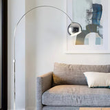 Meliora | Adjustable Metal Floor Light with Telescopic Arm for Living Rooms and Bedrooms