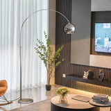 Meliora | Adjustable Metal Floor Light with Telescopic Arm for Living Rooms and Bedrooms