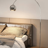 Meliora | Adjustable Metal Floor Light with Telescopic Arm for Living Rooms and Bedrooms