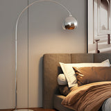Meliora | Adjustable Metal Floor Light with Telescopic Arm for Living Rooms and Bedrooms
