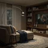 Meliora | Adjustable Metal Floor Light with Telescopic Arm for Living Rooms and Bedrooms