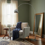 Meliora | Adjustable Metal Floor Light with Telescopic Arm for Living Rooms and Bedrooms